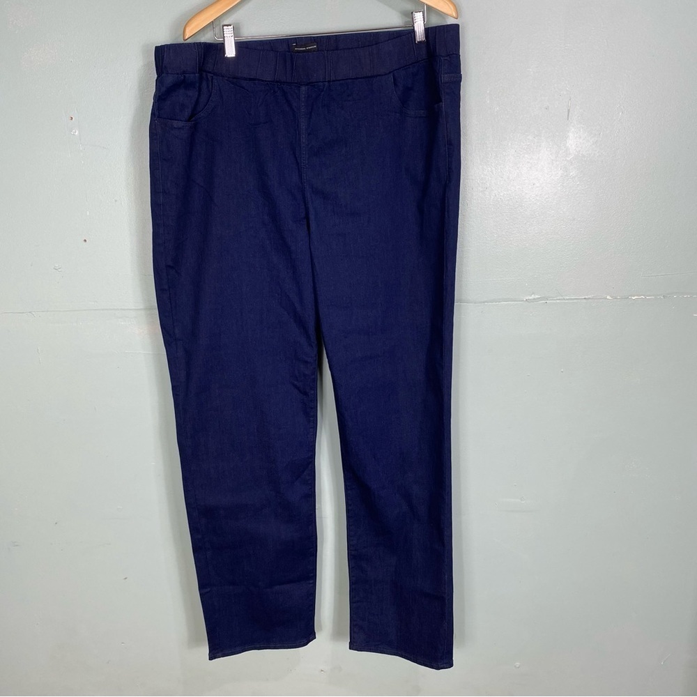 Universal Standard Pull On Jeans Blue Sz 22 24